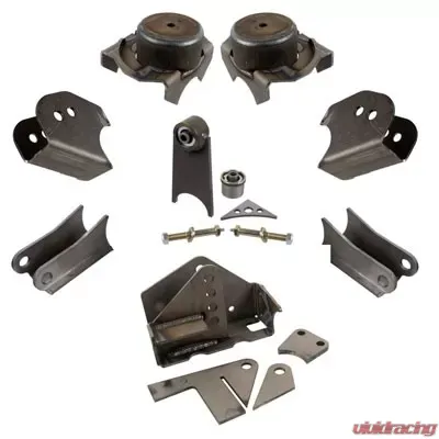 Synergy MFG JK HD Front Axle Bracket Kit 3.0 Inch DIA Axle 2007-2018 Wrangler JK/JKU - 8071-02