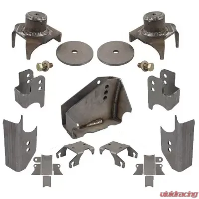 Synergy MFG JK Rear Axle Bracket Kit Complete 2007-2018 Wrangler JK/JKU - 8072