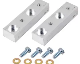 Synergy MFG JK Rear Sway Bar Drop Bracket Kit Billet Alum 1.0 Inch Drop 2007-2018 Wrangler JK/JKU