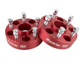 Synergy MFG Jeep JL Hub Centric Wheel Spacers 5X5-1-3/4 Inch Width M14 x 1.50 Stud Size Wrangler JL