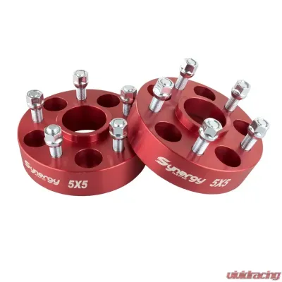 Synergy MFG Jeep JL Hub Centric Wheel Spacers 5X5-1-3/4 Inch Width M14 x 1.50 Stud Size Wrangler JL - 8810-02