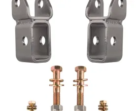 Synergy MFG JL Front Lower Shock Extension Brackets 18+ Wrangler JL/JLU