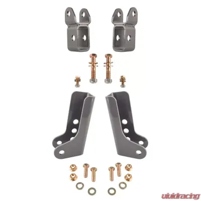 Synergy MFG JL Front and Rear Lower Shock Relocation Kit 18+ Wrangler JL/JLU - 8819