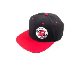 Synergy MFG Synergy Snap Back Hat Black w/Red Bill