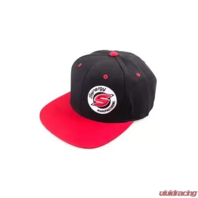 Synergy MFG Synergy Snap Back Hat Black w/Red Bill - APL-2200-01