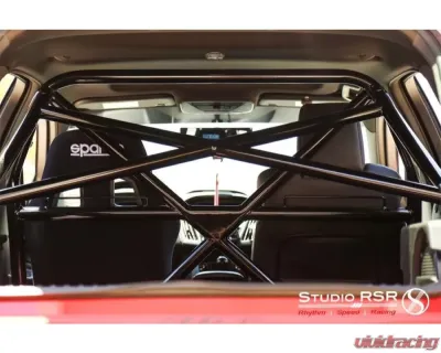 Studio RSR Roll Cage with Chromoly 4130 Ford Focus 2015-2020 - RSRCFO-02