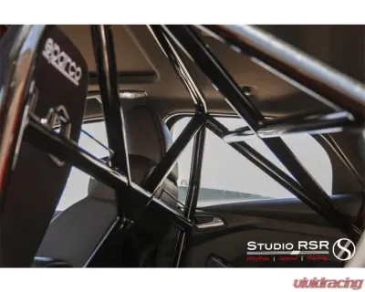 Studio RSR Roll Cage with Chromoly 4130 Ford Focus 2015-2020 - RSRCFO-02