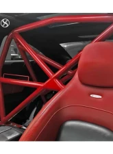 Studio RSR DOM Stainless Steel Roll Cage Mercedes-Benz C-Class W204 2008-2014                                     - RSRCMW204-01 - Image 2