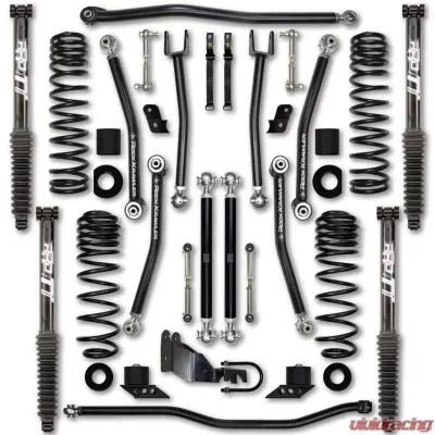 Rock Krawler 3.5"Inch X Factor System - TT Jeep Wrangler JL | JLU 2018-2024 - JL35XF-4TT