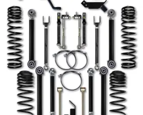 Rock Krawler 2.0 Inch X Factor Short Arm Lift Kit Jeep Wrangler Unlimited LJ 2004-2006
