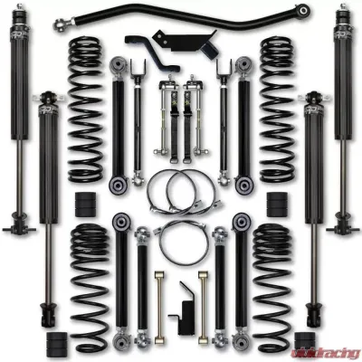 Rock Krawler 3.5"Inch X Factor Stage 1 Short Arm Lift Kit w | 2.25 RRD Shocks Jeep Wrangler Unlimited LJ 2004-2006 - LJ35XFSA-S1
