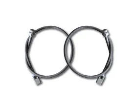 Rock Krawler Front Stainless Steel Long Travel Brake Lines TJ | LJ