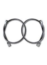 Rock Krawler Front Stainless Steel Long Travel Brake Lines TJ | LJ                                     - RK00054-A - Image 2