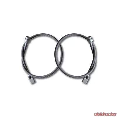 Rock Krawler Front Stainless Steel Long Travel Brake Lines TJ | LJ - RK00054-A