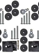 Rock Krawler Front and Rear Bump Stop Kit 1-4 Inch Jeep Wrangler 2018-2024                                     - RK07124 - Image 2