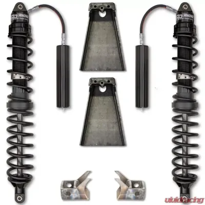 Rock Krawler 4.5 Inch Rear Coilover Upgrade Remote Reservoir 2.625 Inch Shocks - 14 Inch Travel TJ - TJLJ45TRR-RR