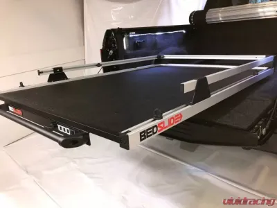 BedSlide Classic 65 Inch x 48 Inch Silver 5.5 Foot Super Shortbed Chevy Silvrado Crew Cab/Ford F150 Crew Cab/Ford Raptor/Dodge 5.7 Foot Shortbeds - 10-6548-CLS