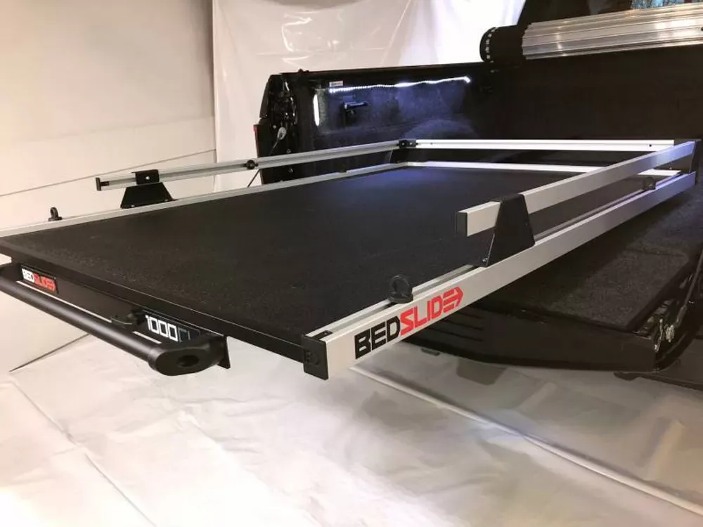BedSlide Classic 68 Inch x 48 Inch Silver 2019 - Current Chevy/Gmc T1 Silverado/Sierra 5.9 Foot Beds - 10-6848-CLS