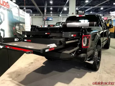 BedSlide Black BedBin Complete 5 Piece Kit - BSA-BKB