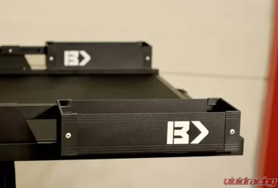 BedSlide Black BedBin Mini Kix 7 Inch X 18 Inch 2 pc Bin Kit - BSA-MKB
