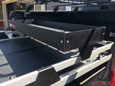 BedSlide Black BedBin Upper Tray 48 Inch - BSA-UK48B
