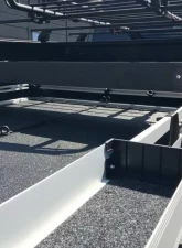 BedSlide Black BedBin Upper Tray 48 Inch                                     - BSA-UK48B - Image 3