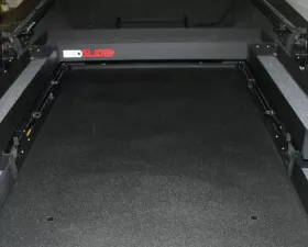BedSlide Black BedBin Upper Tray 58 Inch