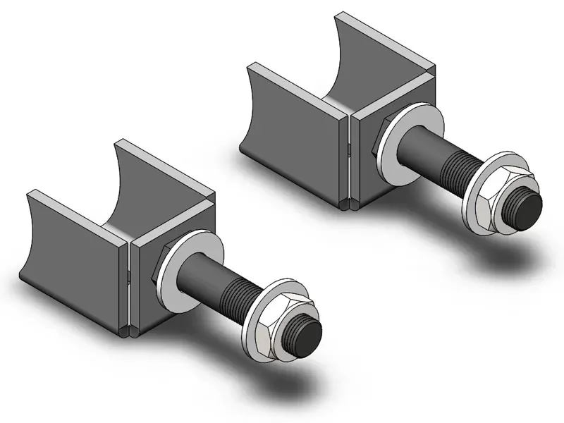 Clayton Offroad Lower Shock Mounts Only - COR-1204201