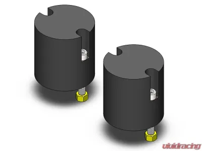 Clayton Offroad Rear Bump Stops for Jeep Wrangler JK 2007-2018, Durable Rubber Design - COR-1408200