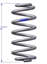 Clayton Offroad 4.0 Inch Rear Coil Springs Jeep Wrangler TJ/LJ 1997-2006                                     - COR-1505401 - Image 2