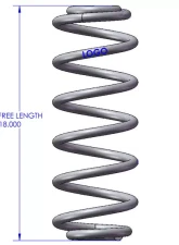 Clayton Offroad 6.0 Inch Rear Coil Springs Jeep Grand Cherokee WJ 1999-2004                                     - COR-1506601 - Image 2