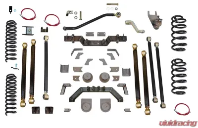 Clayton Offroad 5.5 Inch Pro Series 3 Link Long Arm Lift Kit W/Rear 5 Inch Stretch Jeep Wrangler TJ 1997-2006 - COR-3605110