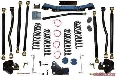 Clayton Offroad 3.5 Inch Pro Series 3 Link Long Arm Lift Kit Jeep Wrangler JK 2007-2018 - COR-3608230