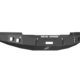 Road Armor Stealth Series Front Winch Bumper for 2014-2015 Chevy Silverado 1500, Black