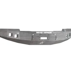 Road Armor Stealth Series Front Winch Bumper for 2014-2016 Chevy Silverado 1500, Raw Steel