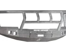 Road Armor Chevy Silverado 1500 2014-2016 Front Winch Bumper Raw Steel with Light Ports