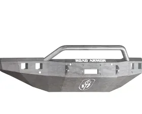 Road Armor Stealth Series Front Winch Bumper for 2015-2016 Chevy 2500/3500, Raw Steel
