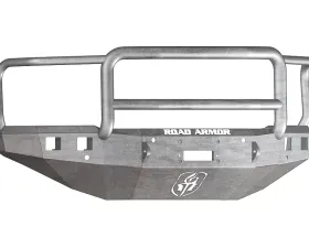 Road Armor Stealth Series Winch Bumper for 2015-2016 Chevy 2500/3500, Raw Steel Finish