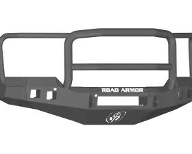 CHEVY 1500 SILVERADO 16-17 Front Stealth Non-Winch Bumper Square Light Port Lonestar Guard BLACK Road Armor
