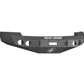 Road Armor Stealth Series Black Front Winch Bumper for 2008-2010 Chevy 2500/3500