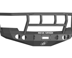Road Armor Stealth Series Front Winch Bumper for 2008-2010 Chevy Silverado 2500/3500, Black
