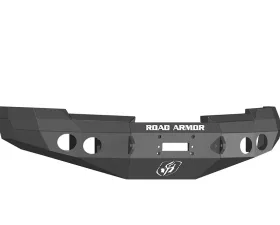 Road Armor Stealth Series Winch Bumper for 2008-2013 Chevy Silverado 1500, Black