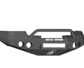 CHEVY 1500 SILVERADO 08-13 Front Stealth Non-Winch Bumper Round Light Port Pre-Runner Guard BLACK Road Armor