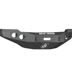 Road Armor Stealth Series Front Winch Bumper for 2011-2014 Chevy 2500/3500, Black
