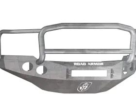 CHEVY Front Non-Winch Bumper Round Light Ports 2500,3500 11-14 RAW Lonestar Guard Road Armor Stealth Series