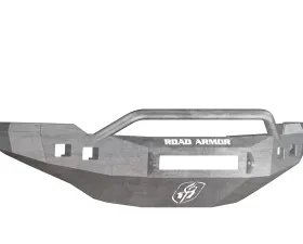 CHEVY Front Non-Winch Bumper Square Light Ports 2500,3500 11-14 RAW Pre-Runner Guard Road Armor Stealth Series