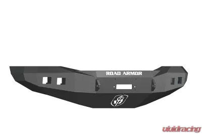 DODGE Front Winch Bumper Square Light Ports 2500,3500,4500,5500 06-09 BLACK Road Armor Stealth Series - 406R0B