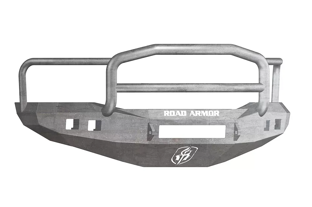 DODGE Front Non-Winch Bumper Square Light Ports 2500,3500,4500,5500 06-09 RAW Lonestar Guard Road Armor Stealth Series - 406R5Z-NW