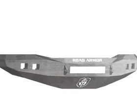 Road Armor Stealth Series Front Non-Winch Bumper for 2006-2008 Dodge Ram 1500, Raw Steel