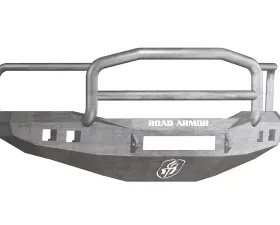 Road Armor Stealth Series Front Non-Winch Bumper for 2006-2008 Dodge Ram 1500, Raw Steel